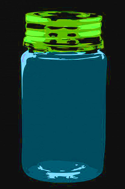 Glitter jar